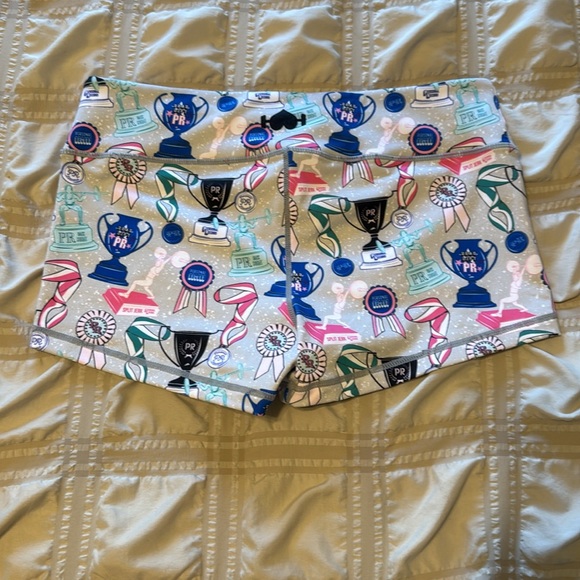 WODBOTTOM CrossFit Work Out Shorts Shortie PERSONAL RECORD - Picture 4 of 6